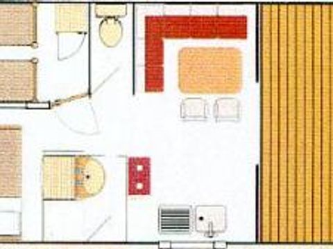 MOBILE HOME 4 people - COMFORT