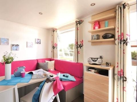 MOBILE HOME 3 people - Confort 18m² 1 bedroom + semi-covered terrace