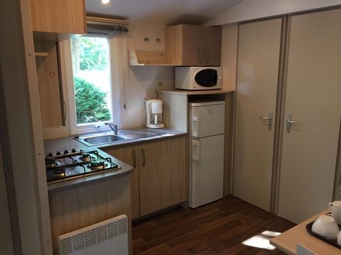 MOBILE HOME 6 people - 2 bedrooms - TV - CLIM