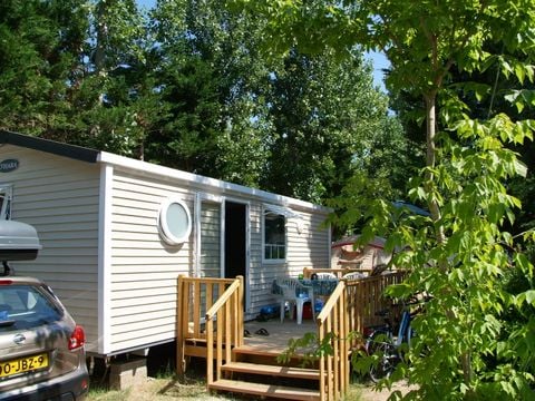 MOBILE HOME 6 people - 2 bedrooms - TV - CLIM