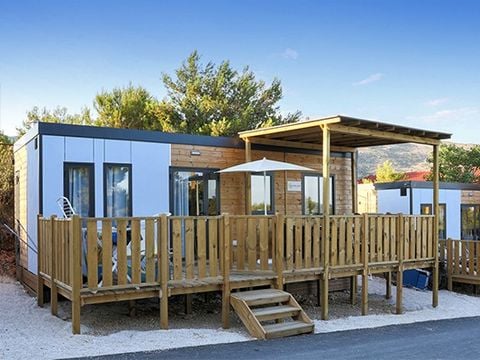 MOBILHOME 6 personnes - Mobil-home | Comfort XL | 2 Ch. | 4/6 Pers. | Terrasse surélevée | Clim.