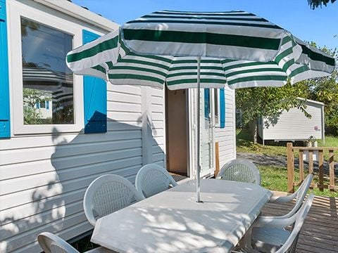 MOBILE HOME 6 people - Classic | 3 Bedrooms | 6 Pers. | Uncovered raised terrace