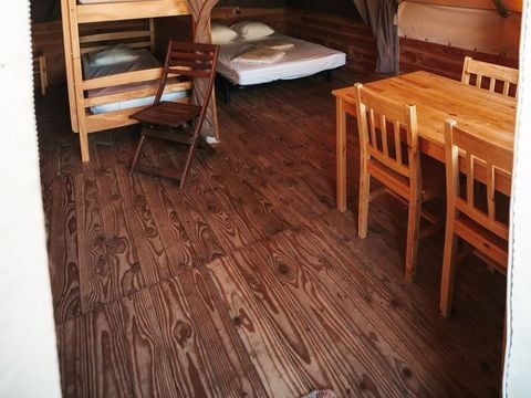 BUNGALOW TOILÉ 4 personnes - Cabane Amazone (sans sanitaires)