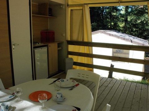 BUNGALOW 4 people - ON THE DUNES (Without sanitary facilities - Saturday arrival)