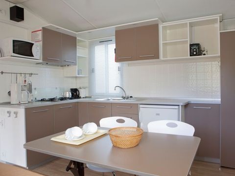 MOBILHOME 6 personnes - Mobil-home | Classic | 2 Ch. | 4/6 Pers. | Terrasse surélevée | Clim.