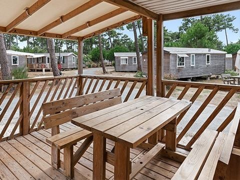 MOBILE HOME 4 people - Comfort XL | 2 Bedrooms | 4 Pers | Covered Terrace | Air Conditioning