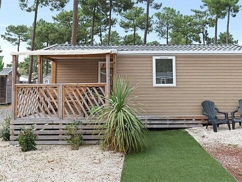 MOBILE HOME 4 people - Comfort XL | 2 Bedrooms | 4 Pers | Covered Terrace | Air Conditioning