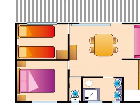 CHALET 4 people - EPICEA COMFORT WITH AIR CONDITIONING