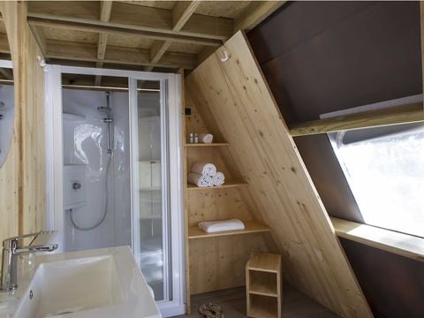 TENTE TOILE ET BOIS 4 personnes - Glamping Kentia