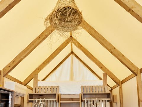 TENTE TOILE ET BOIS 4 personnes - Glamping