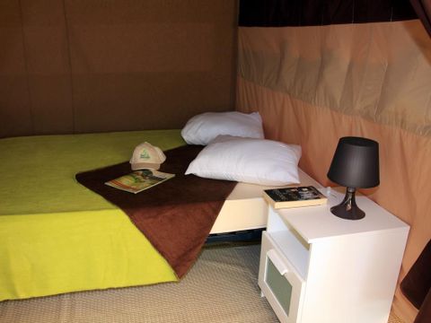 CANVAS AND WOOD TENT 4 people - Lodge Nature - Without sanitary facilities