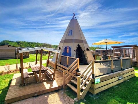 UNUSUAL ACCOMMODATION 4 people - Tipi Insolite Premium 2 bdrm. - BATHROOM