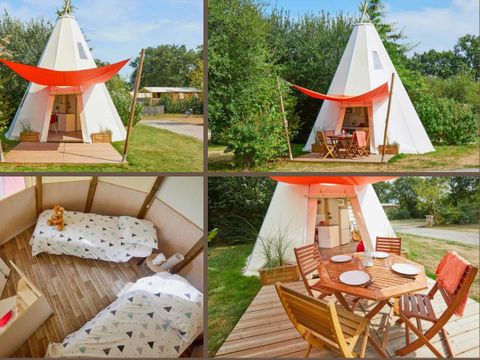 UNUSUAL ACCOMMODATION 5 people - TIPI HOME 3bed 5pers - without bathroom - 34m2