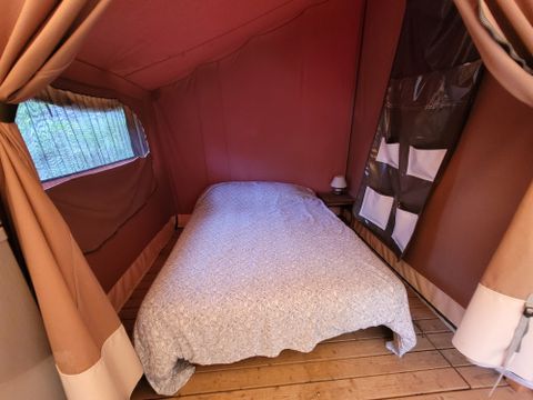 TENTE TOILE ET BOIS 4 personnes - Insolite - Tente Lodge 2 chambres - sans sanitaire -