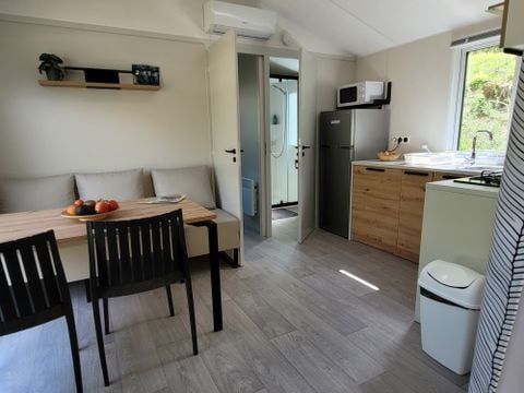 MOBILHOME 4 personnes - Confort 2 chambres - 30m² - Climatisation + TV