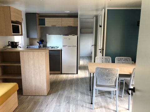 MOBILHOME 6 personnes - Confort 3 chambres - 2 salles de bain - Climatisation + TV -