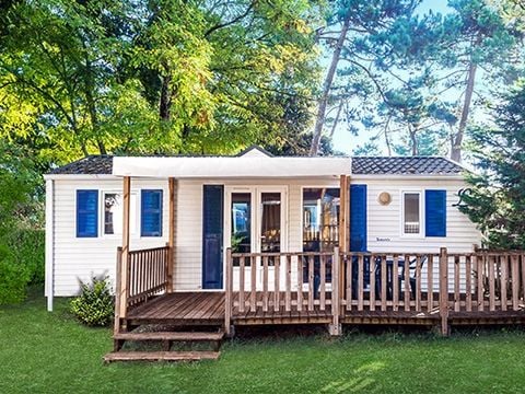 MOBILE HOME 6 people - Classic XL | 2 Bedrooms | 4/6 Pers. | Raised terrace