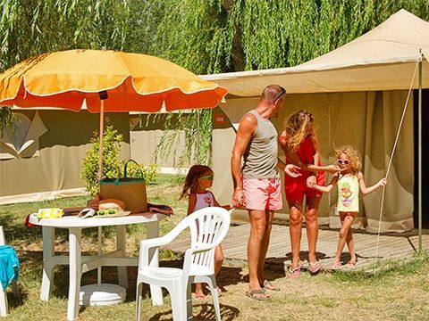 CANVAS AND WOOD TENT 5 people - Explorer | 2 Bedrooms | 4/5 People | No bathroom