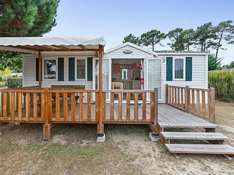 MOBILHOME 6 personnes - Classic | 3 Ch. | 6 Pers. | Terrasse surélevée