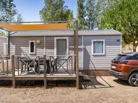 MOBILE HOME 4 people - Mobile-home | Comfort | 2 Bedrooms | 4 Pers. | Raised terrace | Air-con.