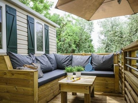 MOBILHOME 6 personnes - Mobil-home | Premium | 2 Ch. | 4/6 Pers. | Terrasse Lounge | Clim.