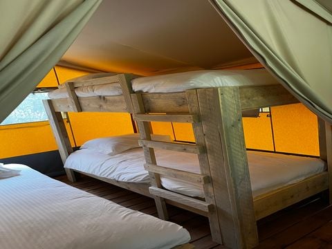 TENTE TOILE ET BOIS 5 personnes - Safari Lodge 37 m2