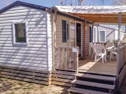 MOBILE HOME 4 people - Comfort | 2 Bedrooms | 4 Pers. | Raised terrace