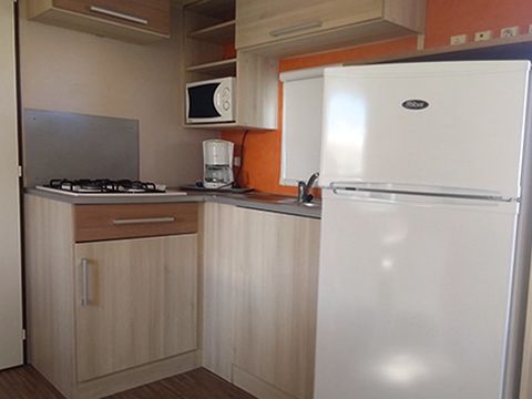 MOBILE HOME 6 people -  Comfort XL | 3 Bedrooms | 6 Pers | Raised terrace | Air conditioning