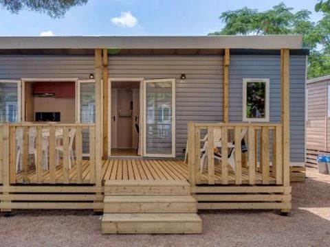 MOBILE HOME 6 people - Mobil-home | Comfort XL | 2 Bedrooms | 4/6 Pers. | Raised terrace | Air conditioning