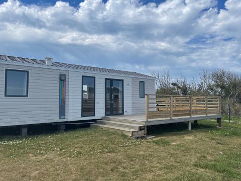 MOBILHOME 8 personnes - PREMIUM 36m² (3 chambres) + Terrasse - vue mer