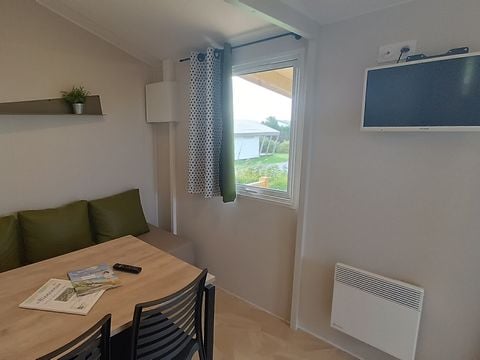 MOBILHOME 4 personnes - Nouveauté 2024 Confort 20m² (1 chambre) + Terrasse