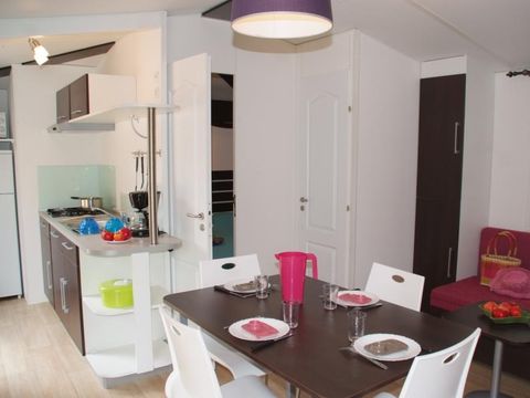 MOBILE HOME 8 people - STANDARD 3-bedroom MOBILE HOME, 32 m², WITHOUT AIR CONDITIONING