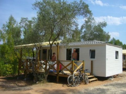 MOBILE HOME 8 people - STANDARD 3-bedroom MOBILE HOME, 32 m², WITHOUT AIR CONDITIONING