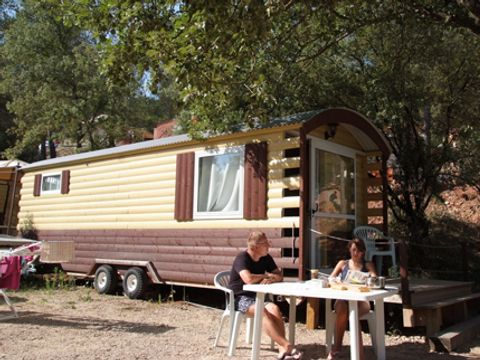 HÉBERGEMENT INSOLITE 4 personnes - Roulotte Standard Malin 17m² (1 chambre) sans clim