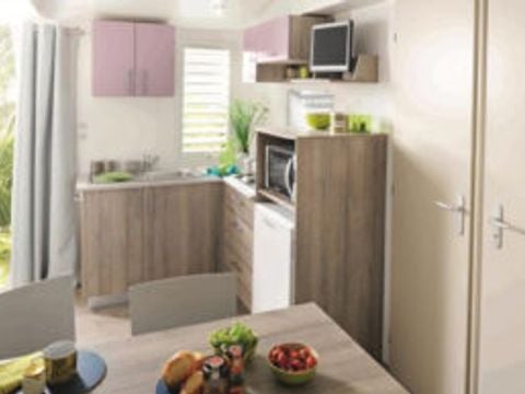 MOBILE HOME 5 people - COMFORT MOBILE-HOME WITHOUT AIR CONDITIONING 2 bedrooms, 23 sq. m.