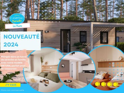 MOBILE HOME 6 people - Natura 3 bdrm 6 pers