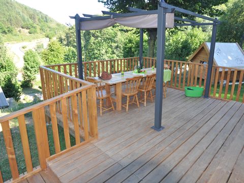 CHALET 2 personnes - Chalet confort trappeur 2 chambres, avec mini-chalet bois 2/Pers