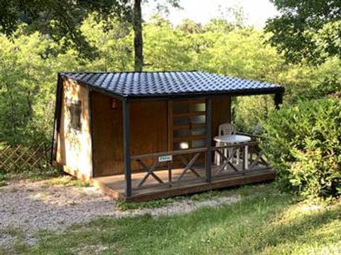 CHALET 3 personnes - Camp'Nature+ sans sanitaires 20m²