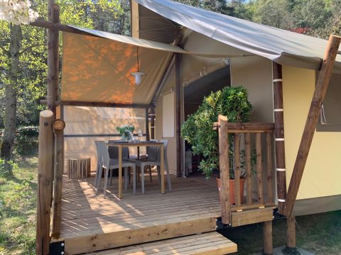 BUNGALOW TOILÉ 5 personnes - Lodge 31 m2 sans sanitaires ni douche