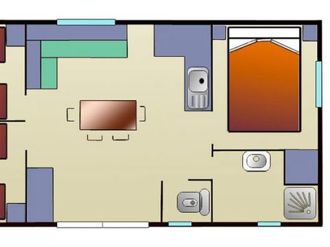 MOBILE HOME 6 people - Loisir Confort 32m² (Leisure Comfort)