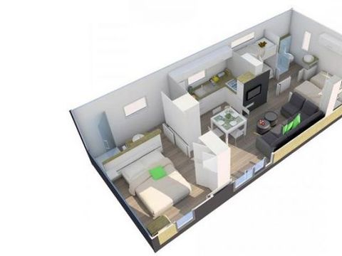 MOBILE HOME 6 people - Loisir Prestige Taos 40m² 3bed