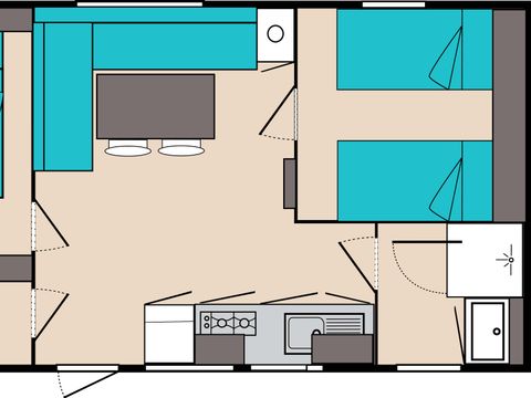 MOBILE HOME 4 people - Mobile home 4 persons