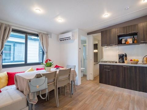 MOBILE HOME 6 people - Mobile-home | Premium | 3 Bedrooms | 6 People | Covered Terrace | Air-conditioning | TV