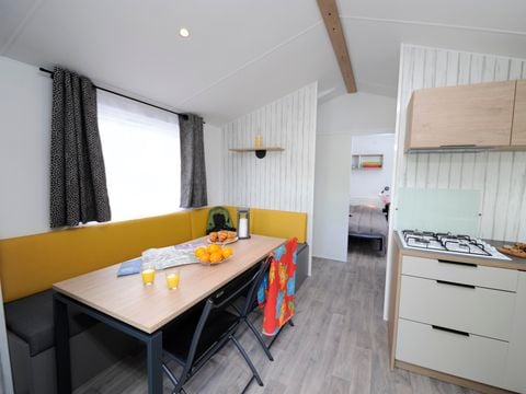 MOBILE HOME 2 people - Mobilhome Confort 23m² - 1 bedroom - semi-covered terrace 18m² + BBQ