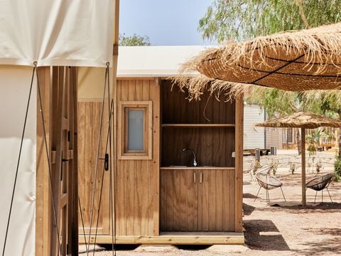 TENTE TOILE ET BOIS 2 personnes - Glamping