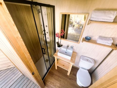 TENTE TOILE ET BOIS 4 personnes - Glamping