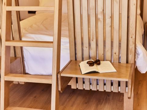 TENTE TOILE ET BOIS 4 personnes - Glamping