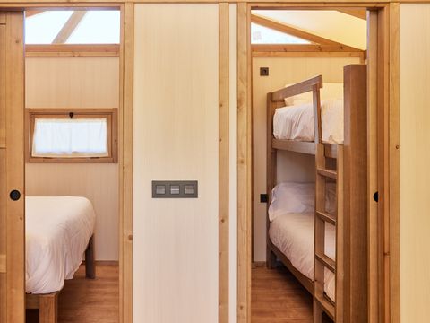 TENTE TOILE ET BOIS 4 personnes - Glamping