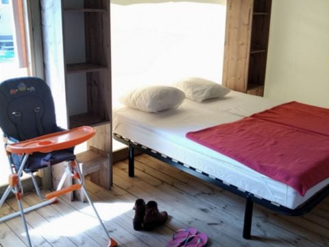 CANVAS AND WOOD TENT 4 people - Ecolodge (without sanitary facilities)