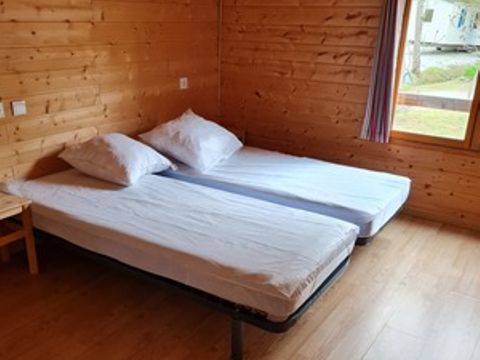 CHALET 2 people - Chalet Confort 35m² 1 bedroom - air conditioning + TV + Covered terrace